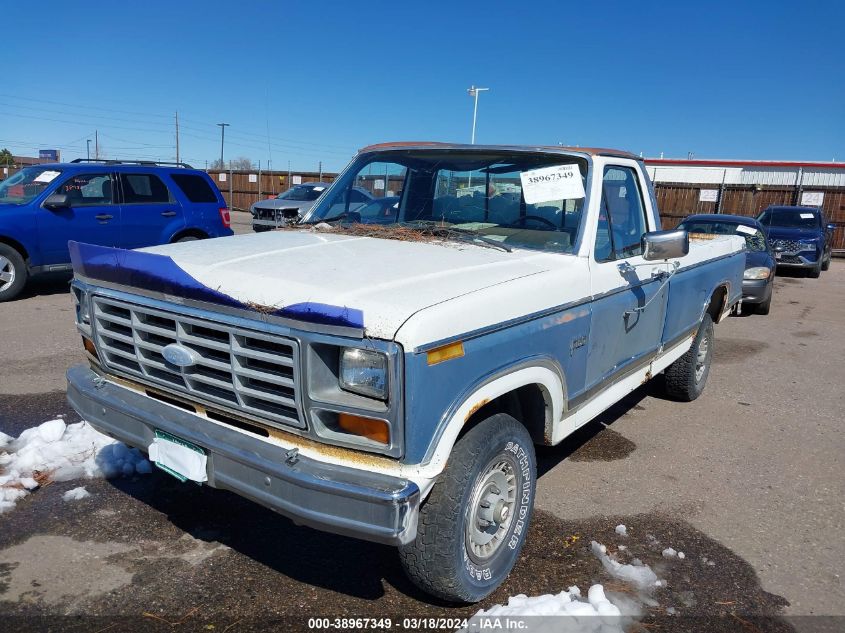 1984 Ford F150 VIN: 1FTEF14Y3EPB05950 Lot: 38967349