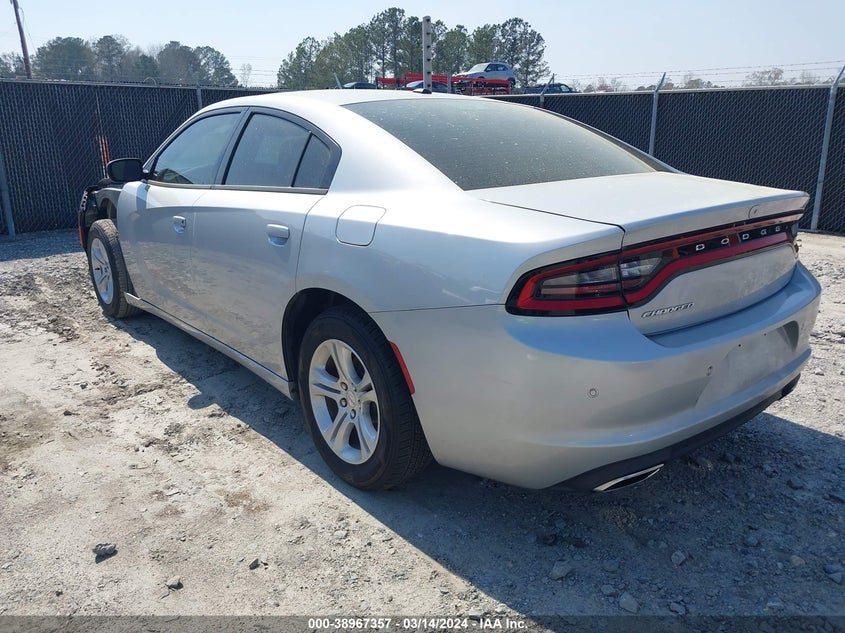 VIN 2C3CDXBG9LH144669 2020 DODGE CHARGER SXT RWD
