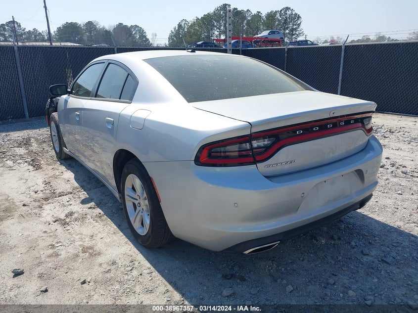 VIN 2C3CDXBG9LH144669 2020 DODGE CHARGER SXT RWD