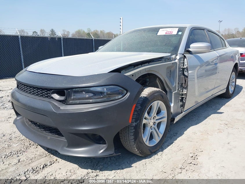 VIN 2C3CDXBG9LH144669 2020 DODGE CHARGER SXT RWD