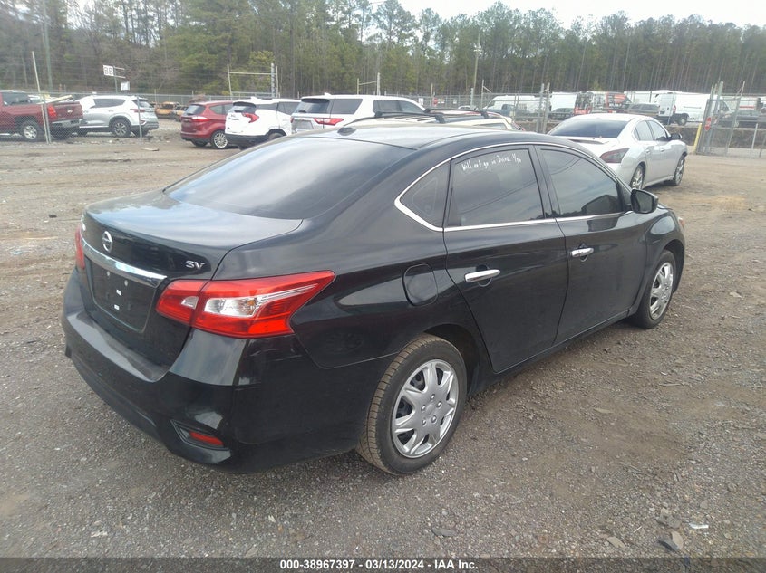 VIN 3N1AB7AP6HL662914 2017 NISSAN SENTRA SV