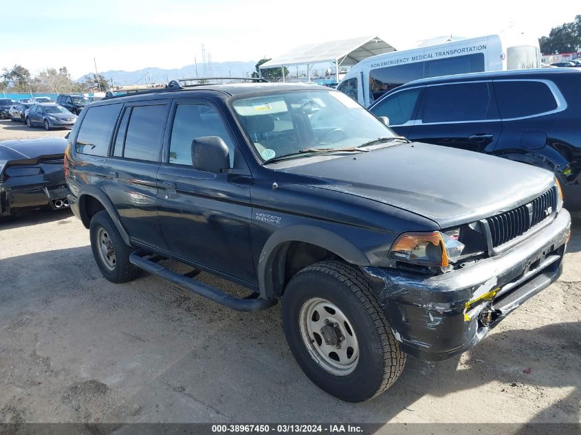 1998 Mitsubishi Montero Sport Ls VIN: JA4LS31P5WP010571 Lot: 38967450