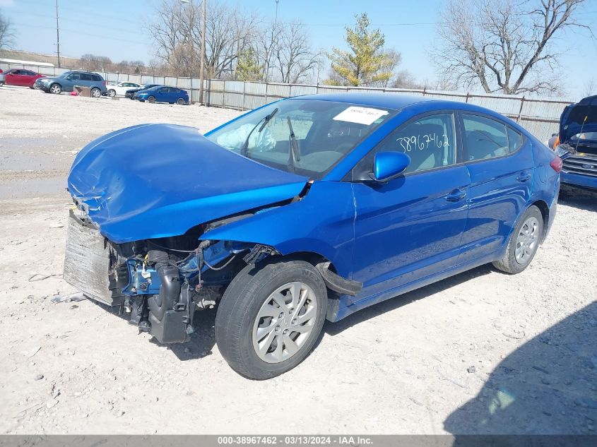 2017 Hyundai Elantra Se VIN: KMHD74LFXHU365094 Lot: 38967462