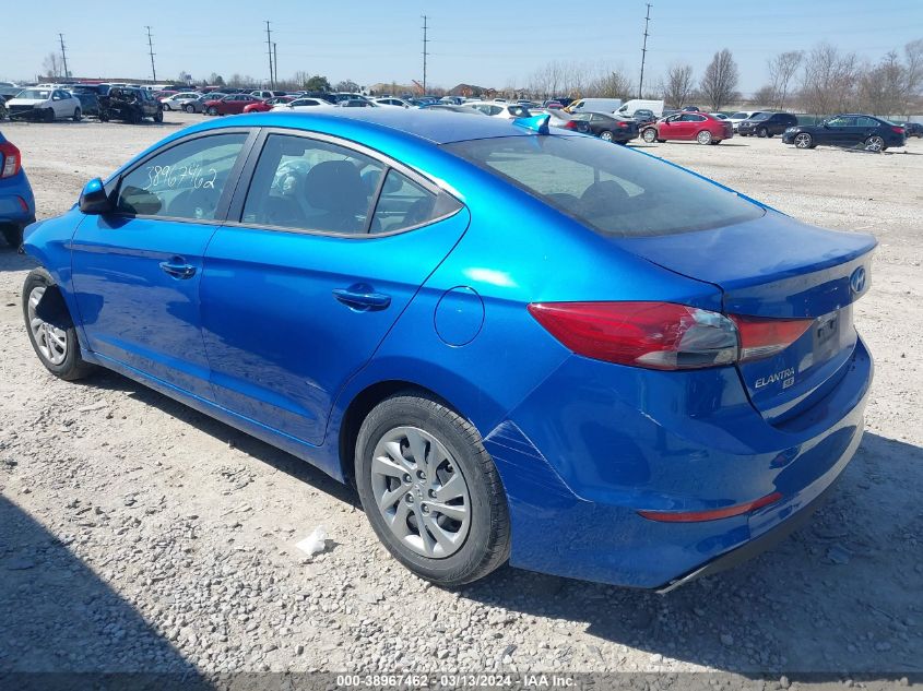 2017 Hyundai Elantra Se VIN: KMHD74LFXHU365094 Lot: 38967462