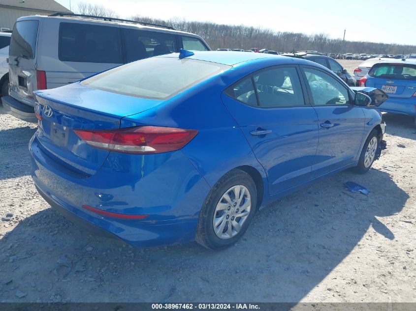 2017 Hyundai Elantra Se VIN: KMHD74LFXHU365094 Lot: 38967462