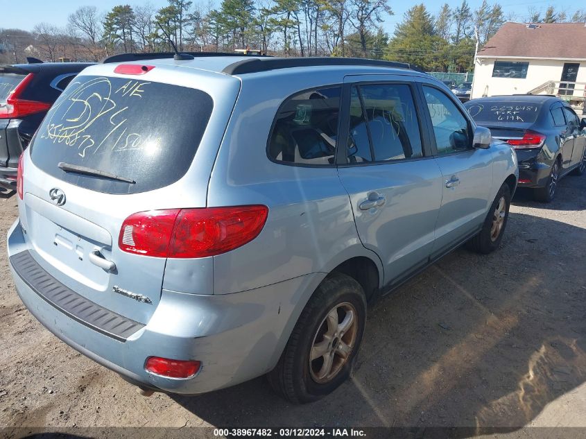 2008 Hyundai Santa Fe Gls VIN: 5NMSG13D28H145741 Lot: 38967482