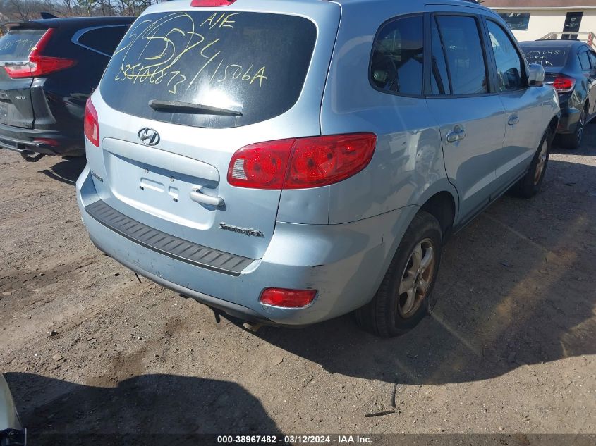 5NMSG13D28H145741 2008 Hyundai Santa Fe Gls