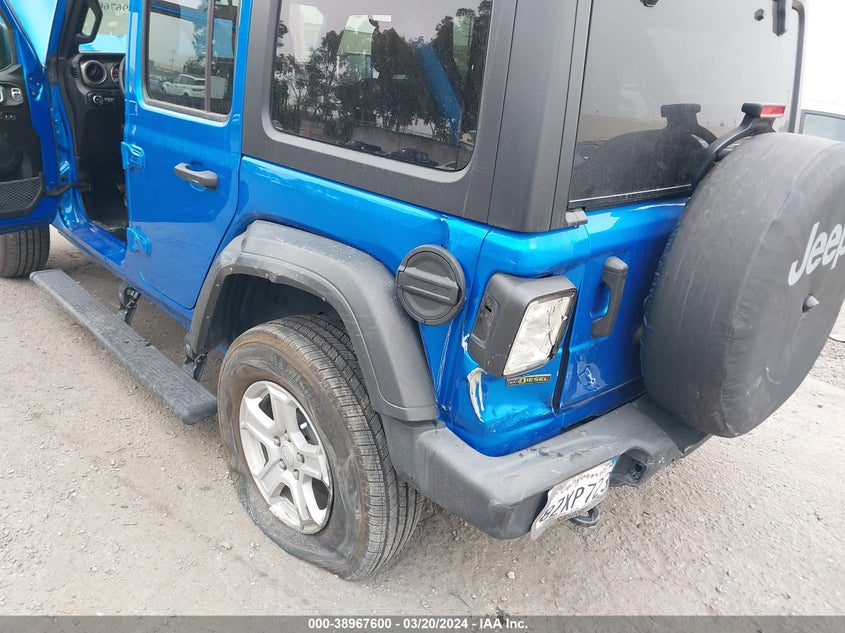 2021 JEEP WRANGLER UNLIMITED SPORT S 4X4 - 1C4HJXDM4MW823328