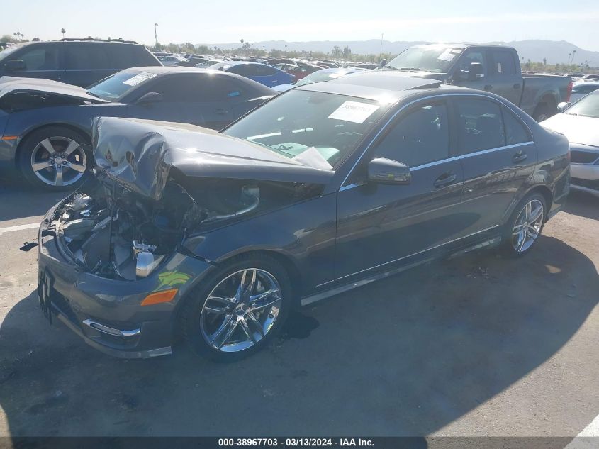 2013 Mercedes-Benz C 300 VIN: WDDGF8AB2DR271659 Lot: 40009439