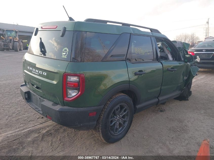 2023 Ford Bronco Sport Big Bend VIN: 3FMCR9B6XPRD81323 Lot: 38967767