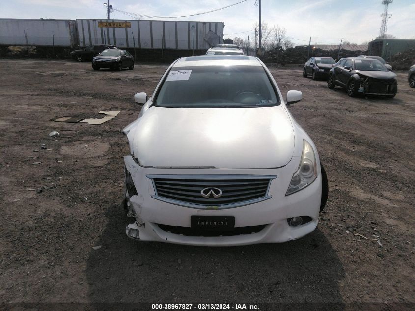 2010 Infiniti G37X VIN: JN1CV6AR0AM454616 Lot: 38967827