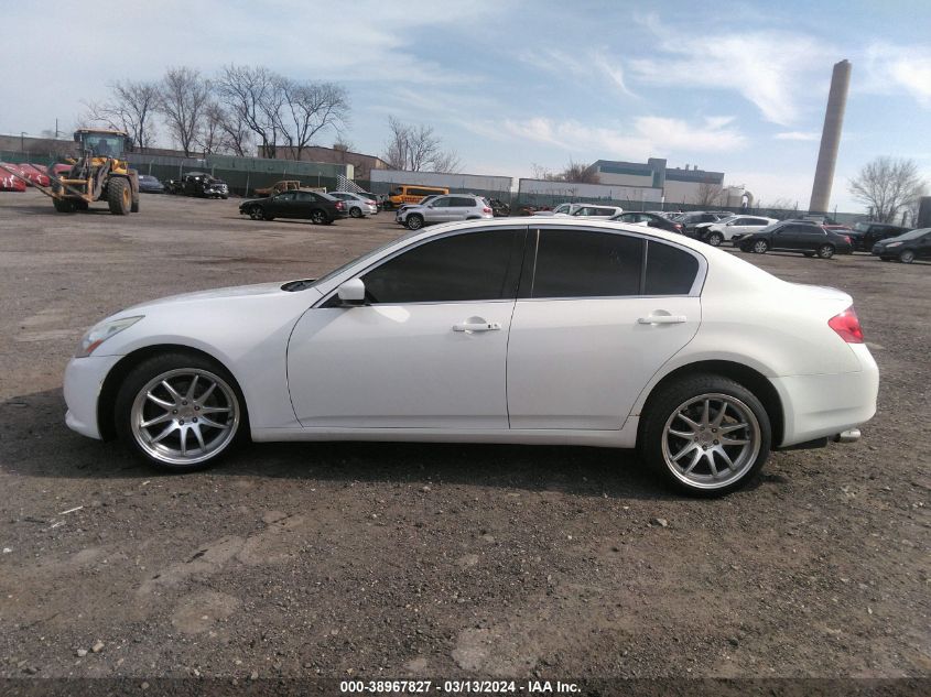 2010 Infiniti G37X VIN: JN1CV6AR0AM454616 Lot: 38967827