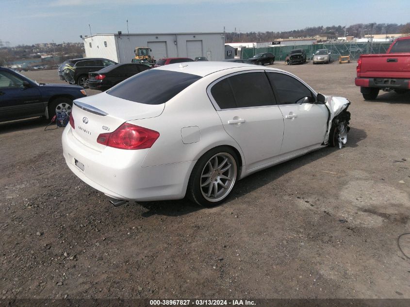 2010 Infiniti G37X VIN: JN1CV6AR0AM454616 Lot: 38967827