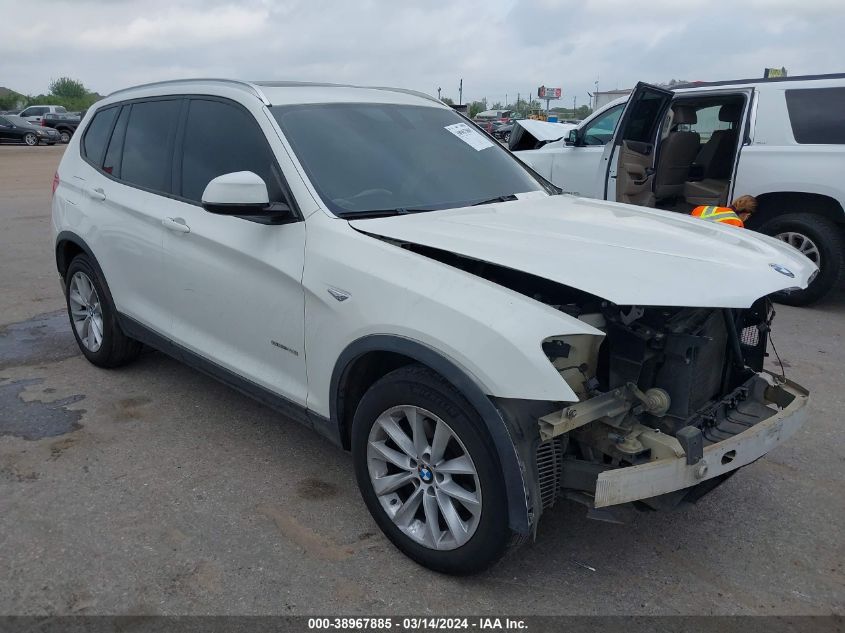 VIN 5UXWZ7C37H0V89847 2017 BMW X3 SDRIVE28I