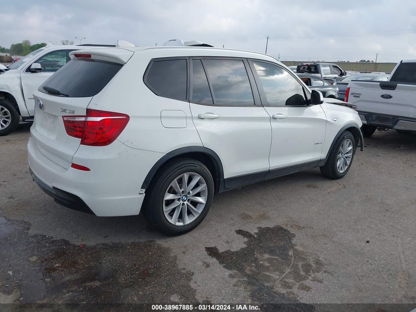 VIN 5UXWZ7C37H0V89847 2017 BMW X3 SDRIVE28I