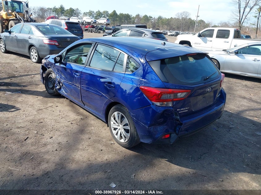 VIN 4S3GTAB64P3707544 2023 SUBARU IMPREZA BASE 5-DOOR