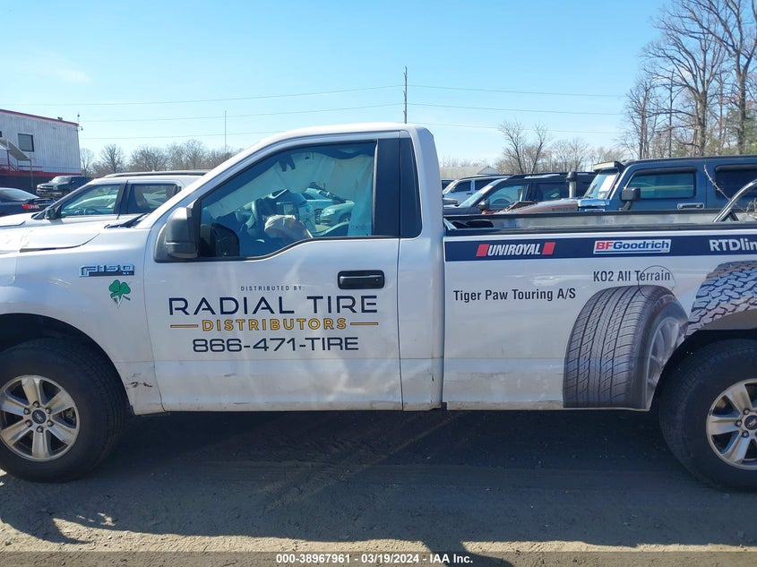 VIN 1FTMF1CB8LKF01181 2020 FORD F-150 XL