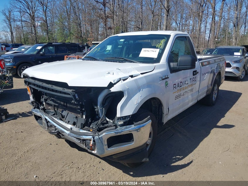 VIN 1FTMF1CB8LKF01181 2020 FORD F-150 XL