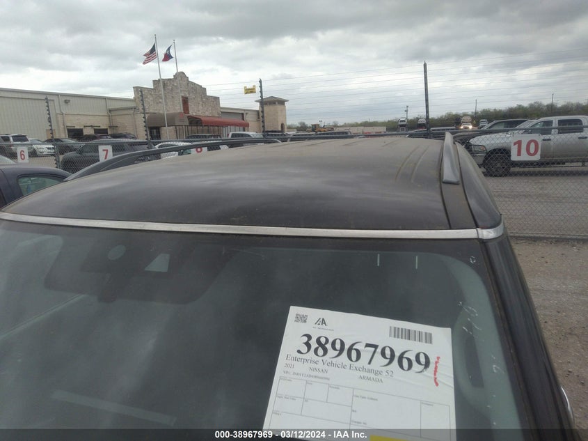 2021 NISSAN ARMADA SV 4WD - JN8AY2AD4M9660994