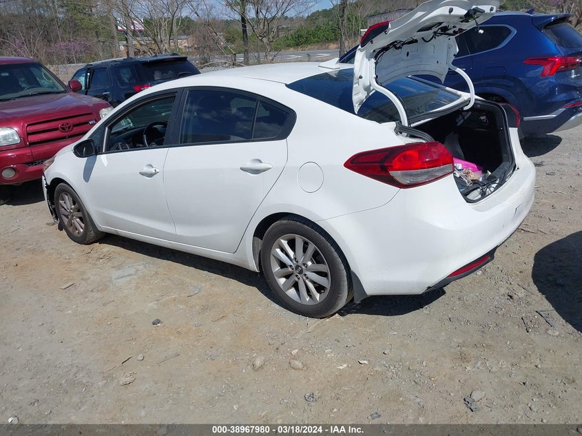 2017 KIA FORTE S - 3KPFL4A72HE014666