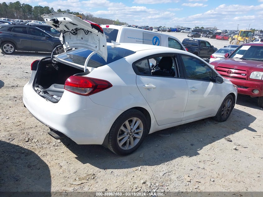 2017 KIA FORTE S - 3KPFL4A72HE014666