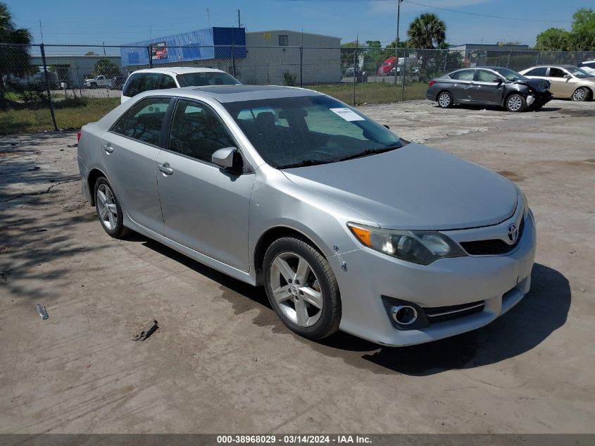 4T1BF1FK5CU083844 | 2012 TOYOTA CAMRY