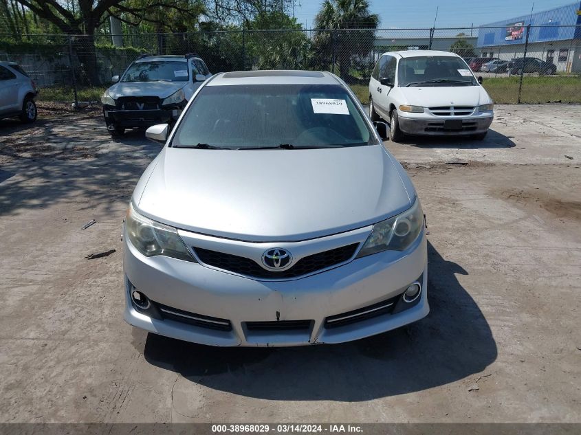 4T1BF1FK5CU083844 | 2012 TOYOTA CAMRY