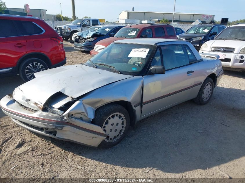 1991 Mercury Capri Xr2 VIN: 6MPCT036XM8632167 Lot: 38968238