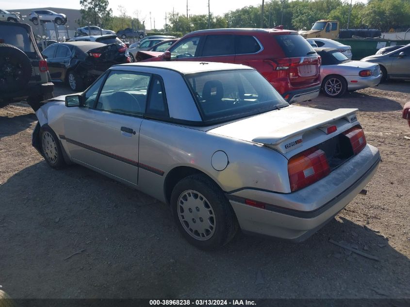 1991 Mercury Capri Xr2 VIN: 6MPCT036XM8632167 Lot: 38968238