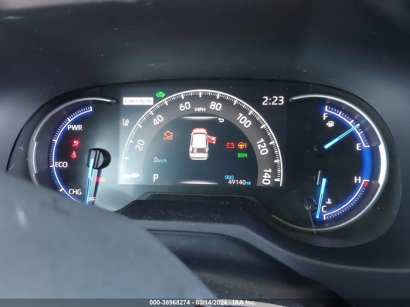 VIN JTMEWRFV9KD515635 2019 TOYOTA RAV4 HYBRID XSE