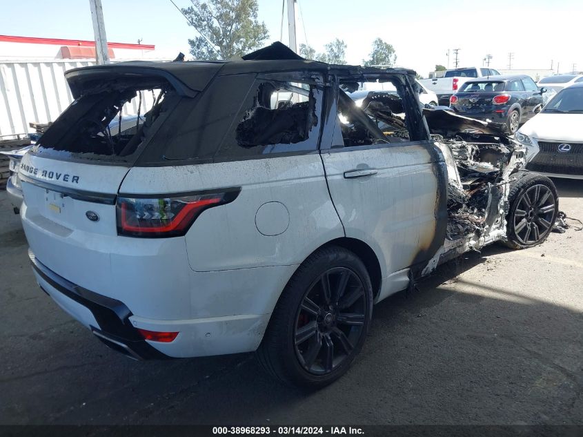 2020 Land Rover Range Rover Sport Hst Mhev VIN: SALWS2RU4LA879337 Lot: 38968293