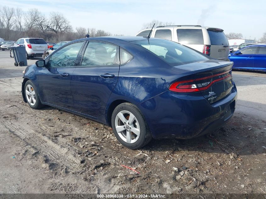 2015 Dodge Dart Sxt VIN: 1C3CDFBB4FD265545 Lot: 38968338