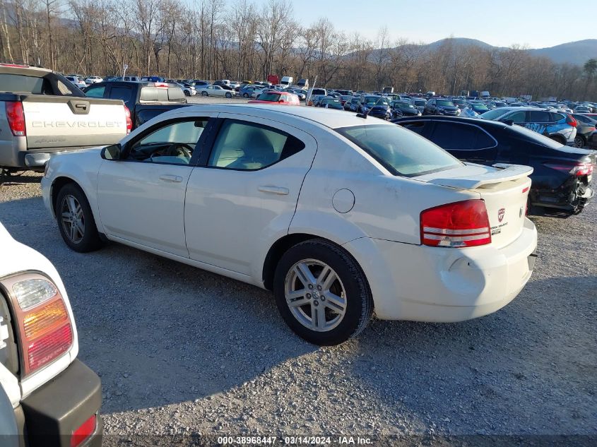 1B3LC56K68N217904 | 2008 DODGE AVENGER