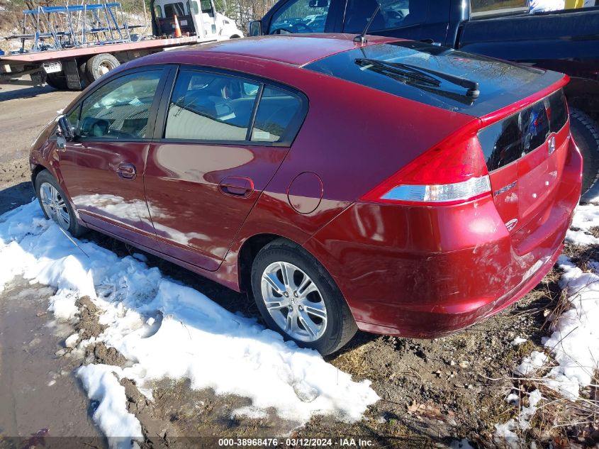 JHMZE2H70AS038273 | 2010 HONDA INSIGHT