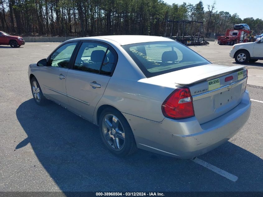 1G1ZU53896F262320 | 2006 CHEVROLET MALIBU