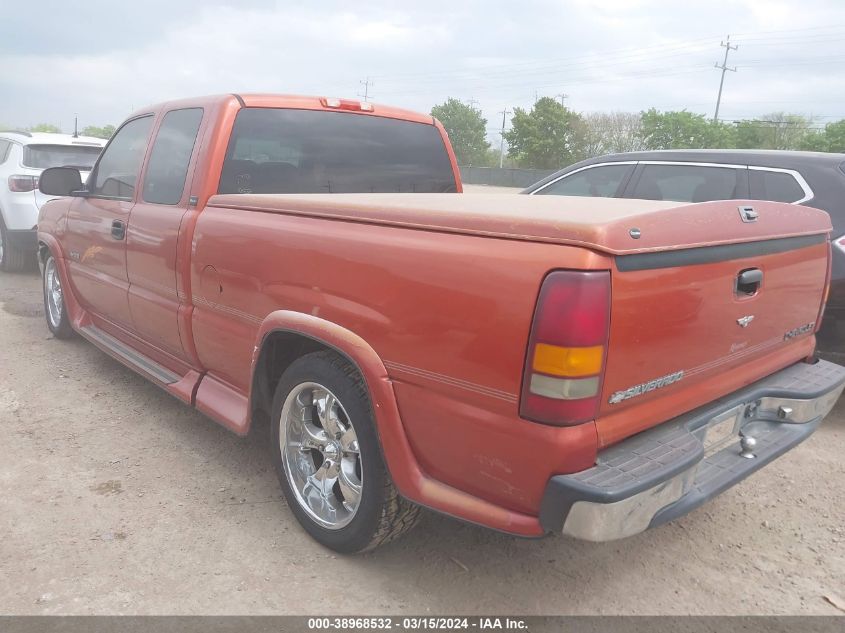 2001 Chevrolet Silverado 1500 Ls VIN: 2GCEC19T711165162 Lot: 38968532