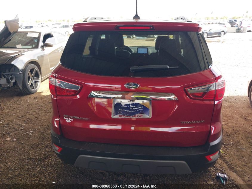 2021 Ford Ecosport Titanium VIN: MAJ3S2KE5MC445159 Lot: 40534500