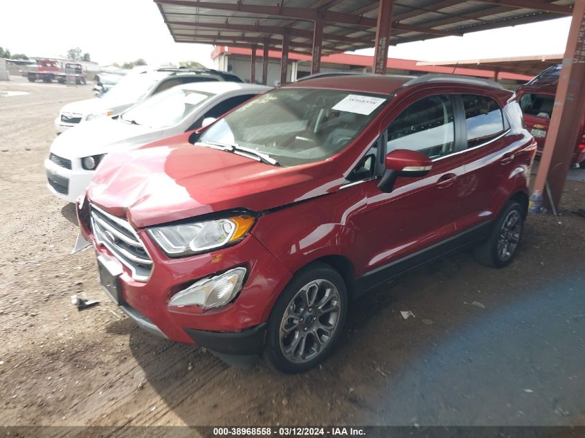 2021 Ford Ecosport Titanium VIN: MAJ3S2KE5MC445159 Lot: 40534500