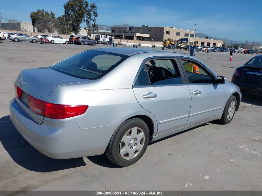 2005 Honda Accord 2.4 Lx VIN: 1HGCM56495A080376 Lot: 38968591