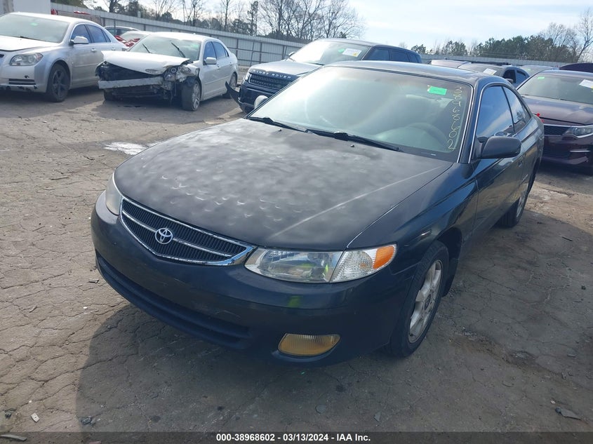2000 Toyota Camry Solara Sle V6 VIN: 2T1CF28P5YC322224 Lot: 38968602