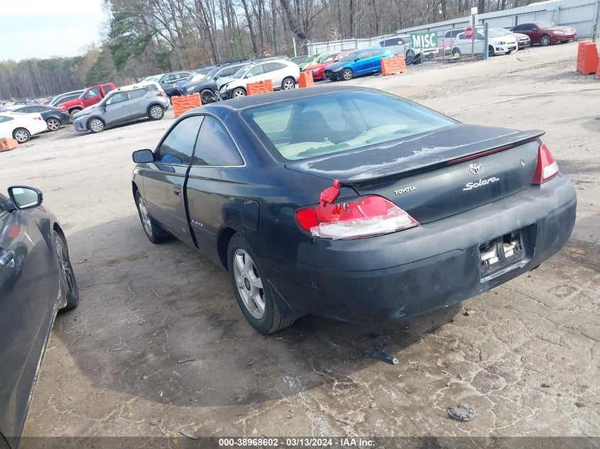 2000 Toyota Camry Solara Sle V6 VIN: 2T1CF28P5YC322224 Lot: 38968602