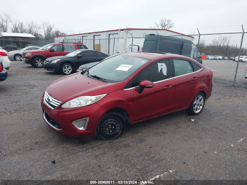 2013 Ford Fiesta Titanium VIN: 3FADP4CJ8DM131601 Lot: 38968611