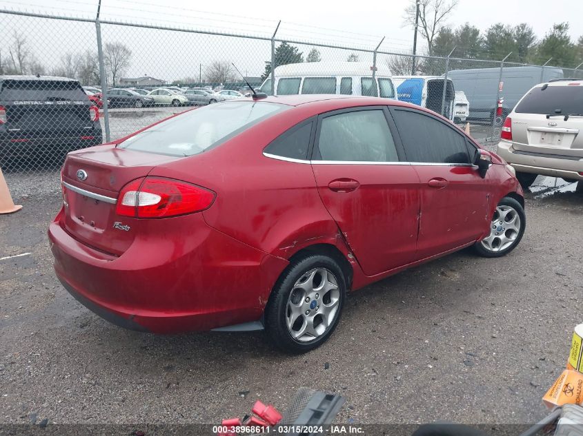 2013 Ford Fiesta Titanium VIN: 3FADP4CJ8DM131601 Lot: 38968611