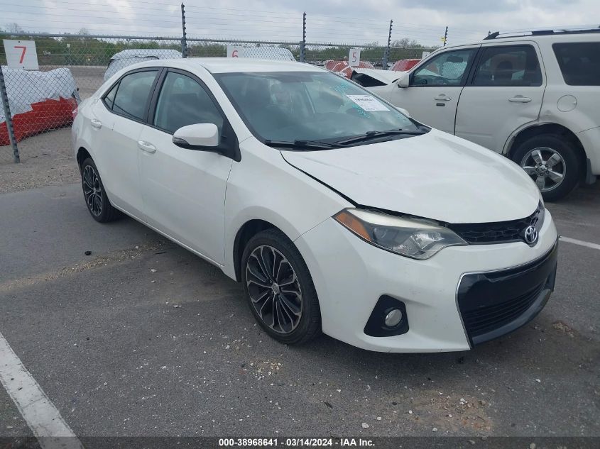 2015 TOYOTA COROLLA S PLUS - 5YFBURHE6FP365069