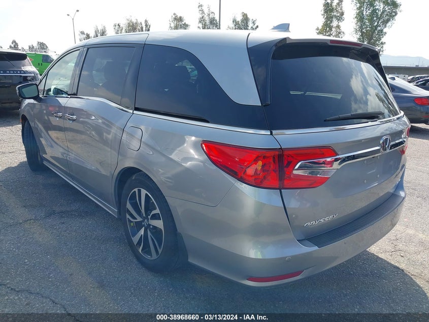 VIN 5FNRL6H96KB019287 2019 HONDA ODYSSEY ELITE