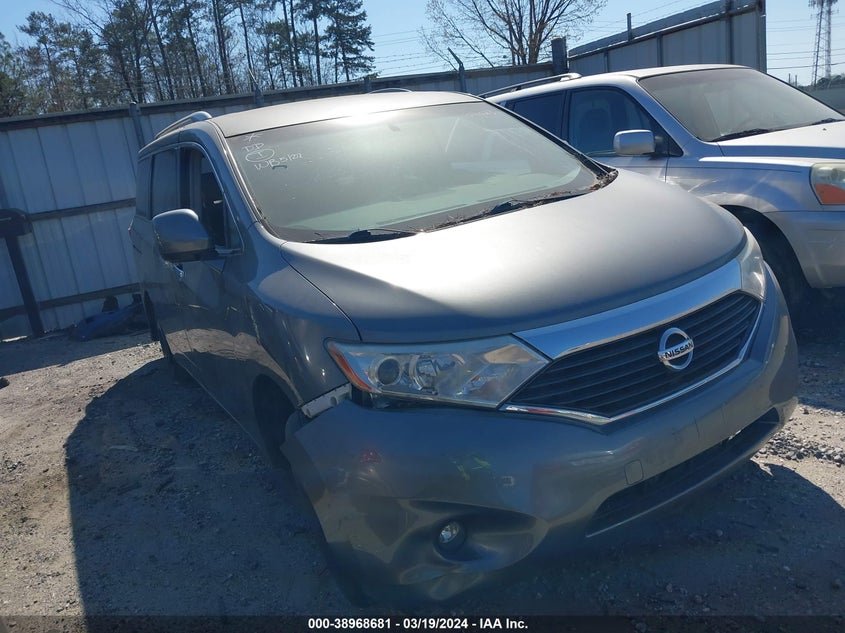 2014 Nissan Quest Sv VIN: JN8AE2KP0E9104023 Lot: 38968681