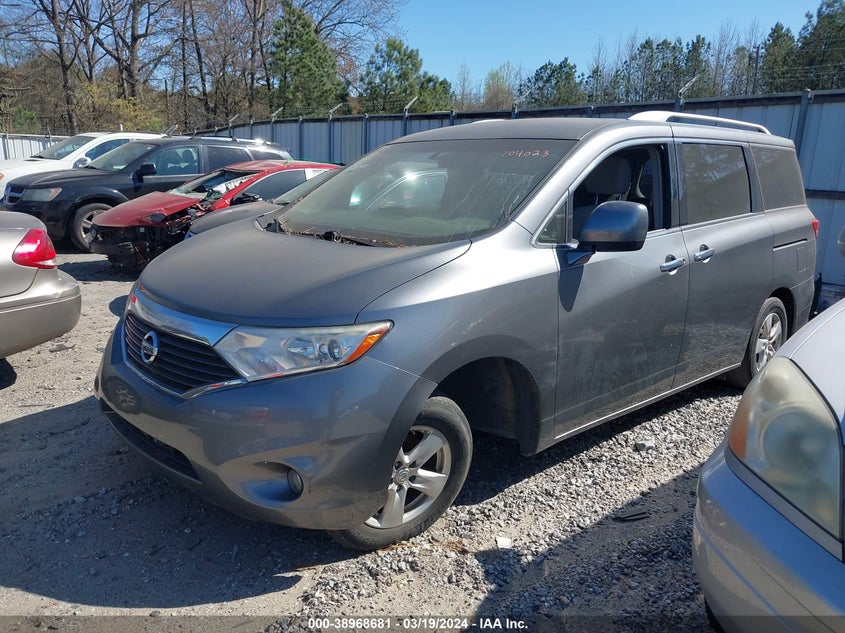 2014 Nissan Quest Sv VIN: JN8AE2KP0E9104023 Lot: 38968681