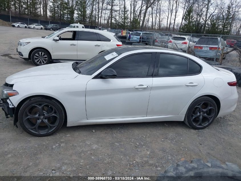 2018 Alfa Romeo Giulia Ti Sport Awd VIN: ZARFAEEN2J7597823 Lot: 38968733