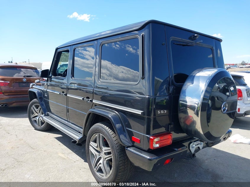 2015 Mercedes-Benz G 63 Amg 4Matic VIN: WDCYC7DF1FX241318 Lot: 38968870