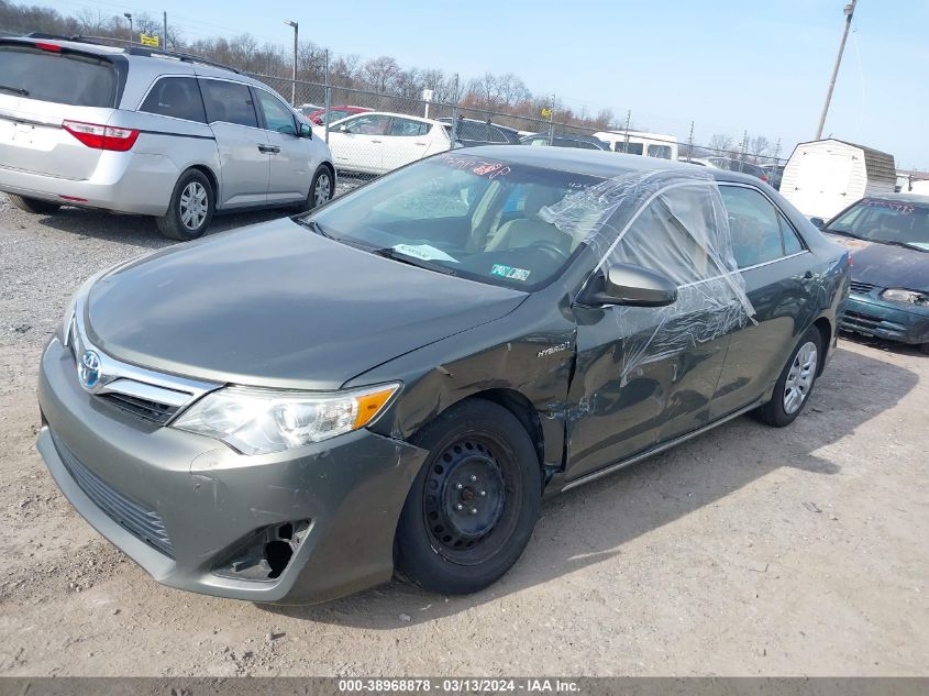 2013 Toyota Camry Hybrid Le VIN: 4T1BD1FK3DU086149 Lot: 38968878